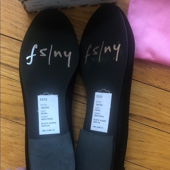 French sole black flats - brand new - Picture 4 of 4